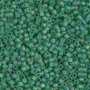 Miyuki delica Beads 11/0 - Matted light green ab DB-858